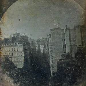 Toits de Paris, Alphonse Itier, vers 1842, daguerréotype, Musée Carnavalet, Paris.#paris #france #city #old #photo #daguerreotype #french #photograph #rooftop
